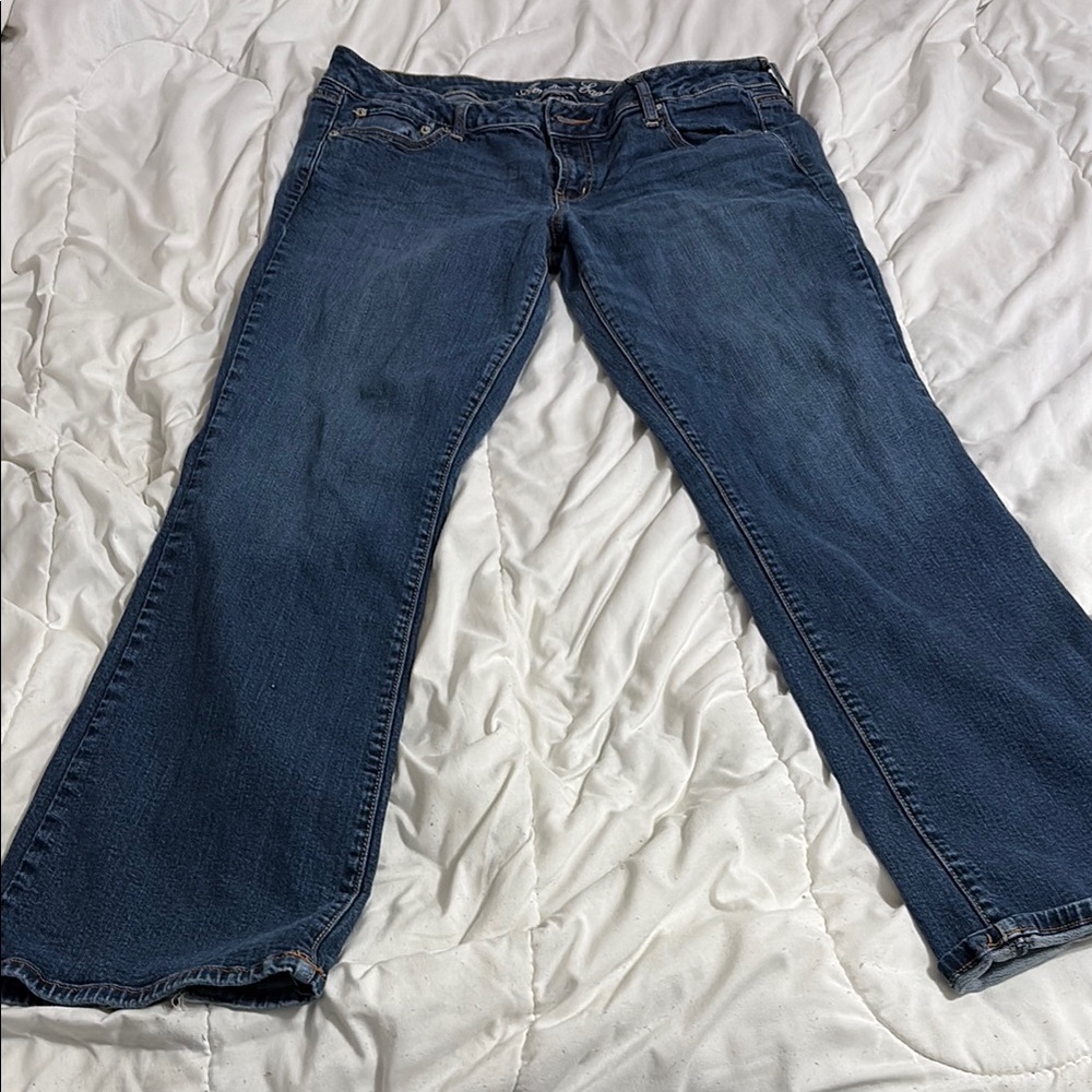 American Eagle Outfitters Blue Boot Cut Jeans